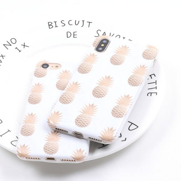 *NEW iPhone 11/Pro/XR Marble Pineapple Case - Picture 6 of 7